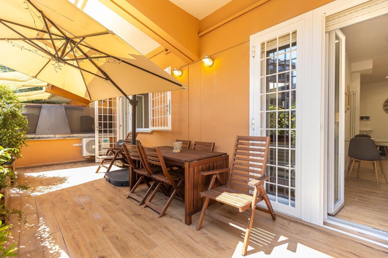 Amazing Viale Trastevere With Terrace Rom Exteriör bild