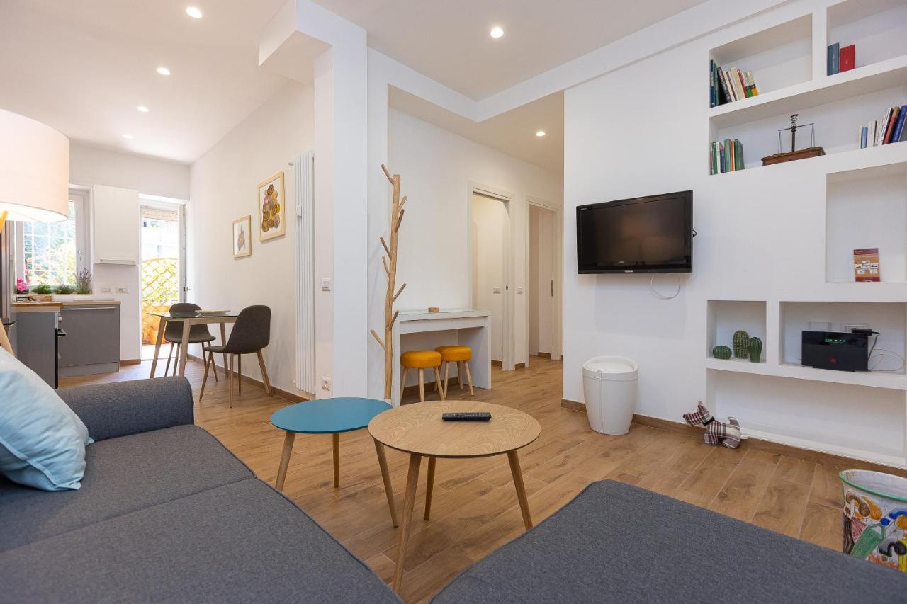 Amazing Viale Trastevere With Terrace Rom Exteriör bild